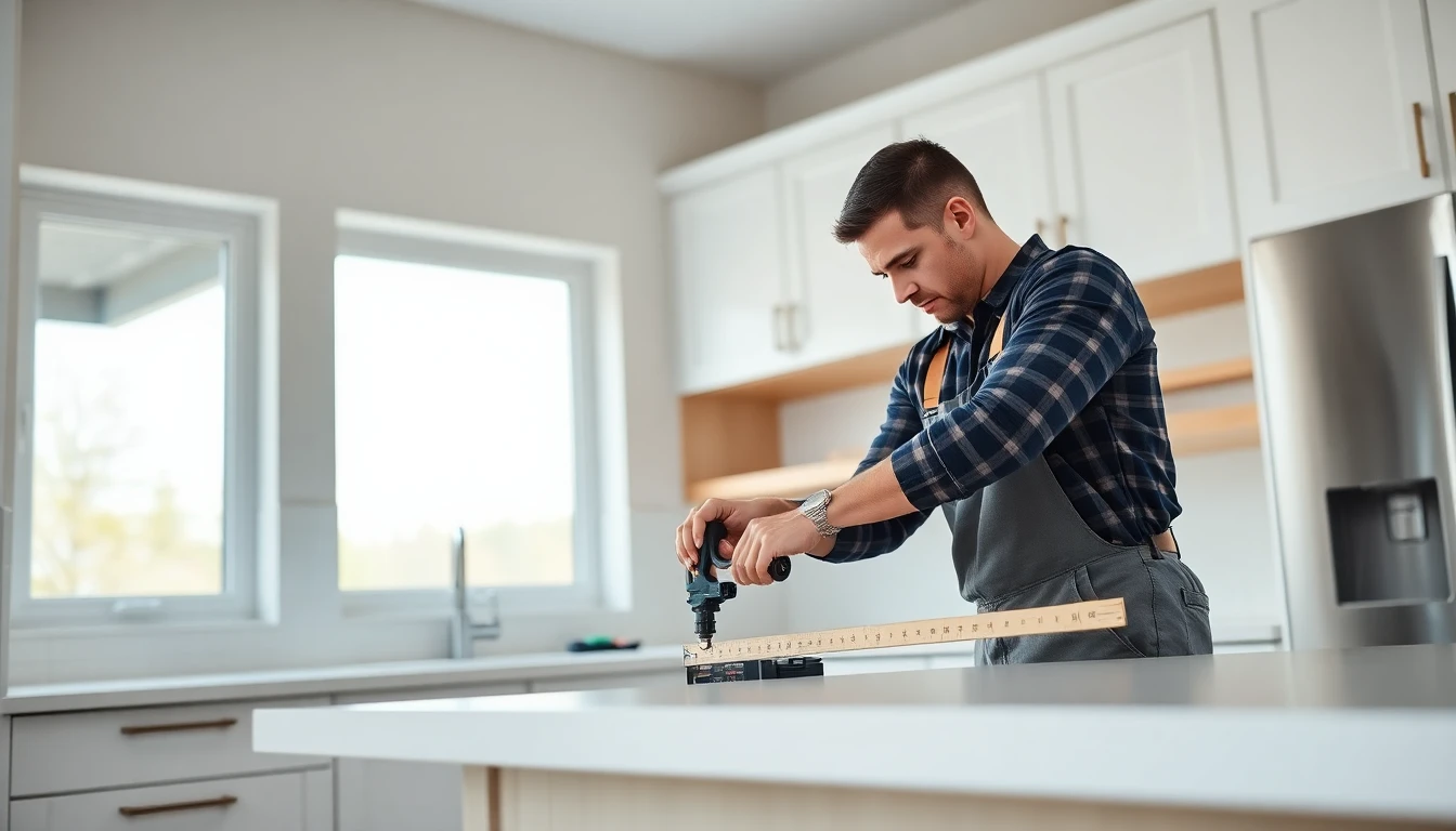 Custom Cabinet Installation